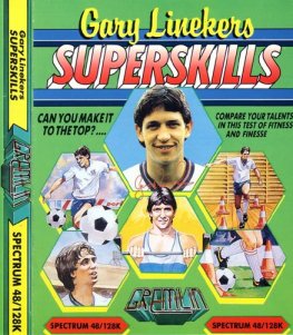 Caratula de Gary Lineker's Super Skills para Spectrum
