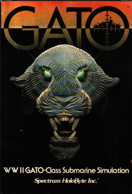 Caratula de Gato: WW II Gato-Class Submarine Simulator para Atari ST