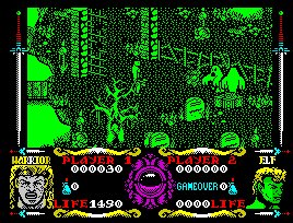 Pantallazo de Gauntlet 3: The Final Quest para Spectrum