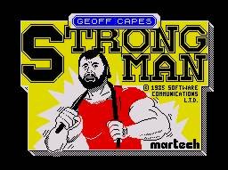 Pantallazo de Geoff Capes Strong Man para Spectrum