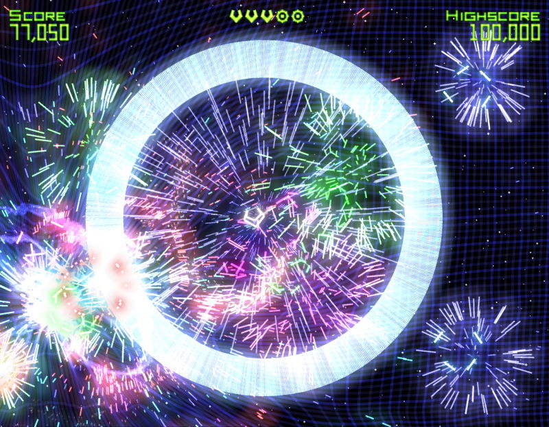 Pantallazo de Geometry Wars: Retro Evolved para PC