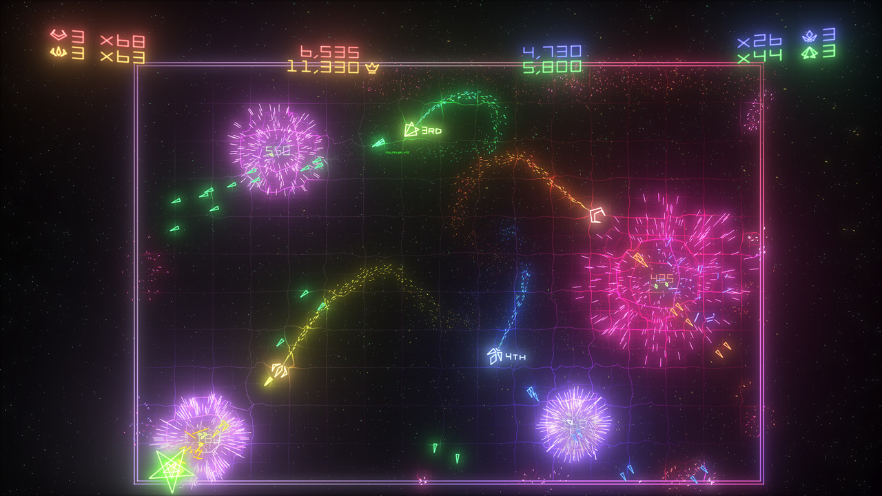 Pantallazo de Geometry Wars 2 Retro Evolved (Xbox Live Arcade) para Xbox 360