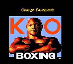 Pantallazo de George Foreman's KO Boxing para Nintendo (NES)