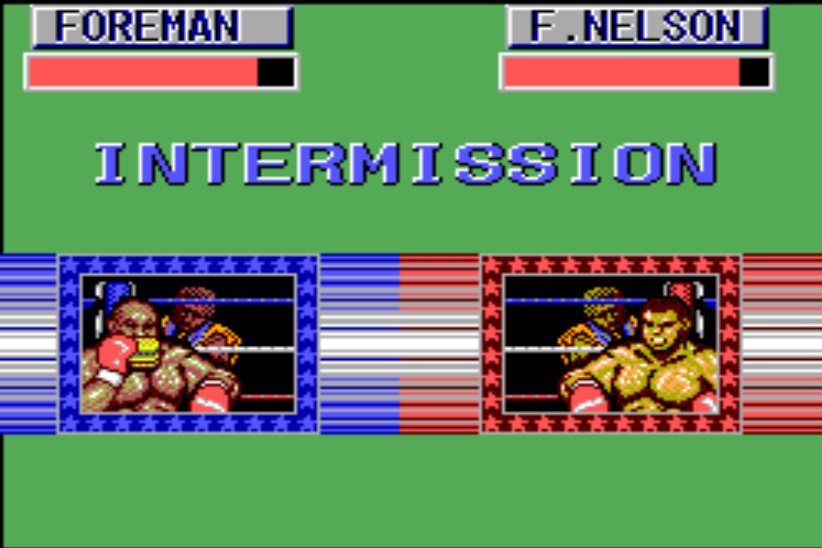 Pantallazo de George Foreman's KO Boxing para Sega Master System