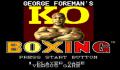 Pantallazo nº 122343 de George Foreman's KO Boxing (724 x 544)
