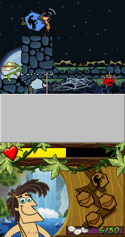 Pantallazo de George of the Jungle para Nintendo DS