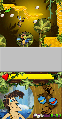 Pantallazo de George of the Jungle para Nintendo DS