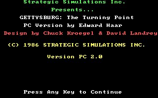 Pantallazo de Gettysburg: The Turning Point para PC