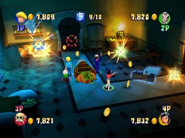 Pantallazo de Ghost Mansion Party (Wii Ware) para Wii