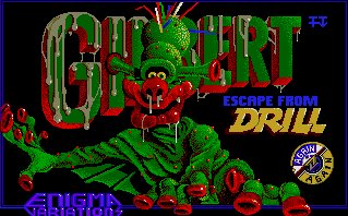 Pantallazo de Gilbert: Escape from Drill para Atari ST