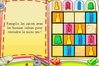 Pantallazo de Girls Life: Estrella de la Moda para Nintendo DS