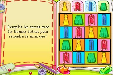 Pantallazo de Girls Life: Estrella de la Moda para Nintendo DS