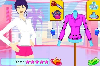 Pantallazo de Girls Life: Estrella de la Moda para Nintendo DS