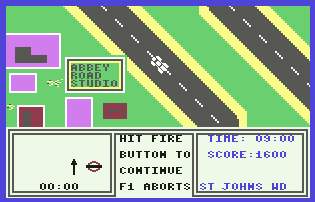 Pantallazo de Give my Regards to Broad Street para Commodore 64