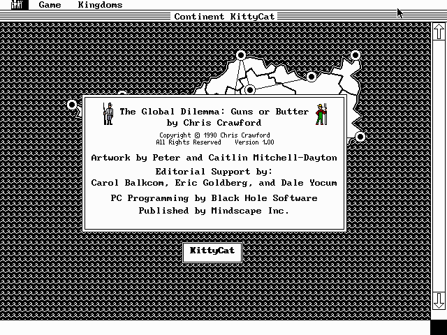 Pantallazo de Global Dilemma: Guns or Butter, The para PC