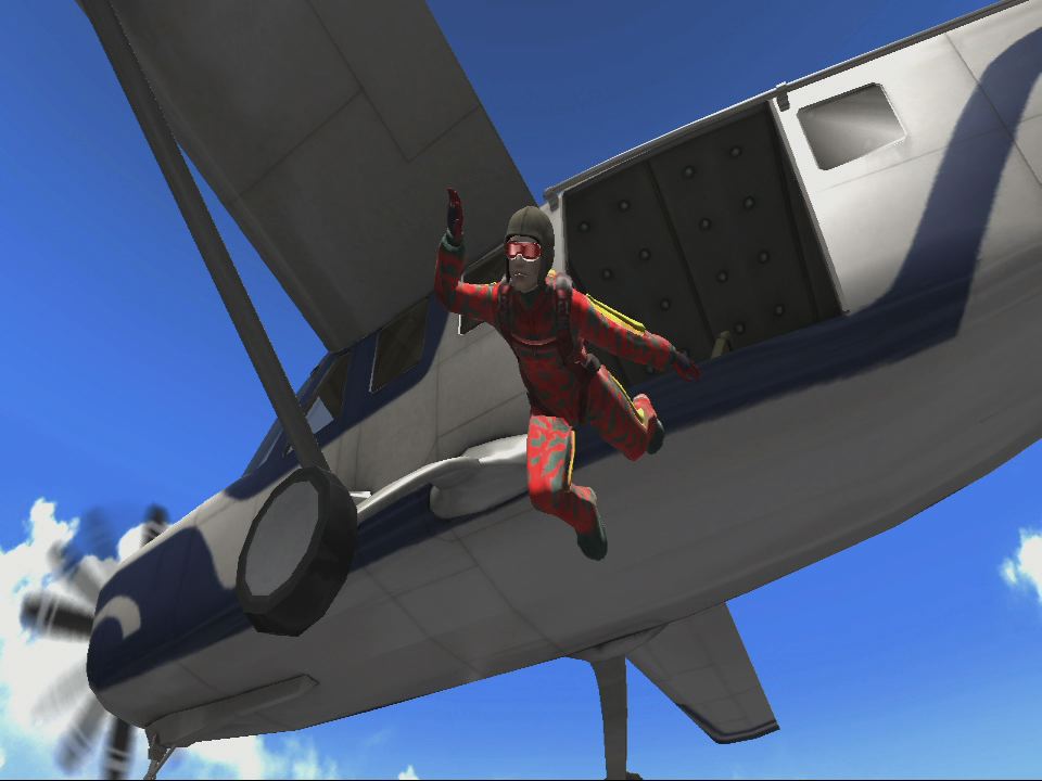 Pantallazo de Go! Sports Sky Diving para PlayStation 3