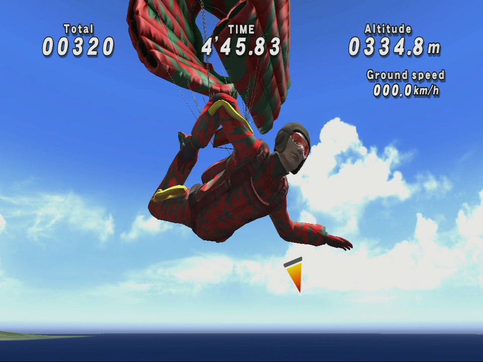 Pantallazo de Go! Sports Sky Diving para PlayStation 3