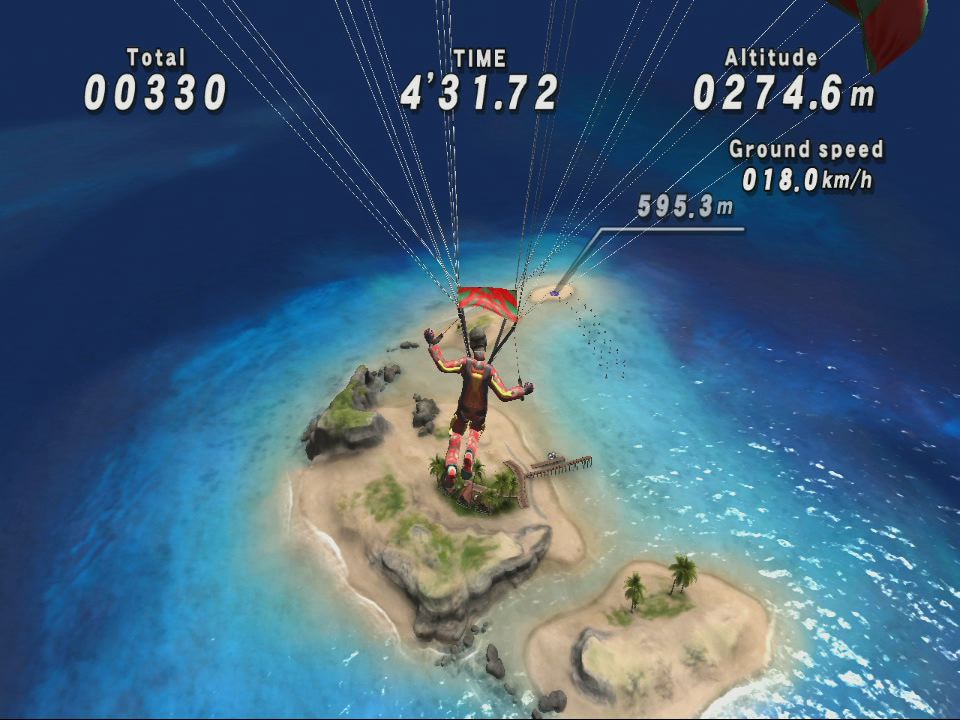 Pantallazo de Go! Sports Sky Diving para PlayStation 3