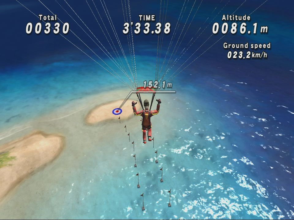 Pantallazo de Go! Sports Sky Diving para PlayStation 3