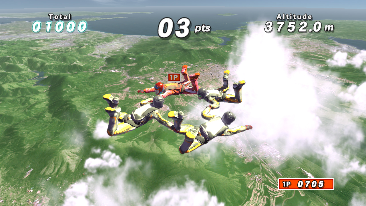 Pantallazo de Go! Sports Sky Diving para PlayStation 3