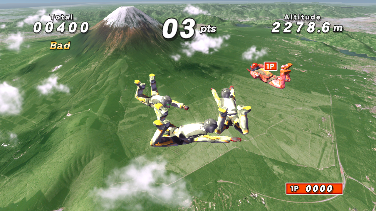 Pantallazo de Go! Sports Sky Diving para PlayStation 3