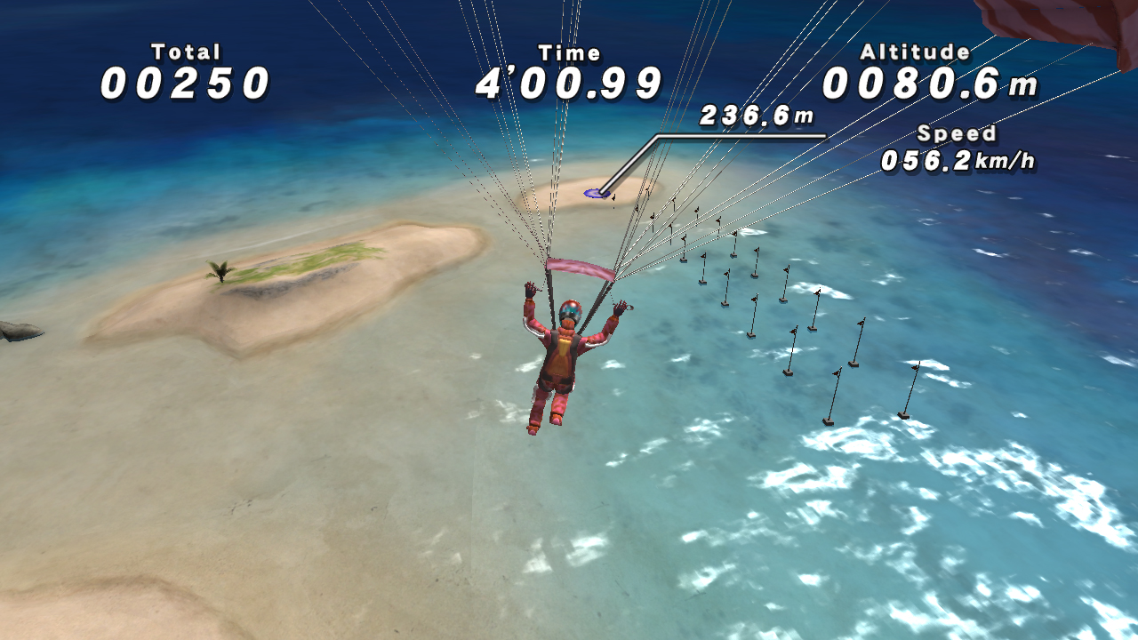 Pantallazo de Go! Sports Sky Diving para PlayStation 3