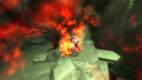 Pantallazo de God of War: Chains of Olympus para PSP