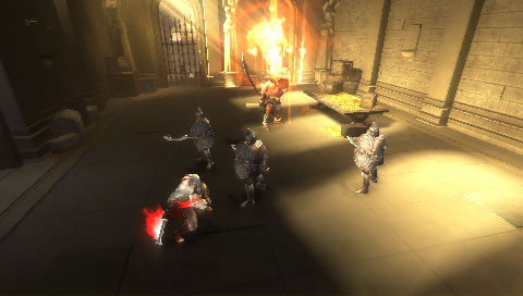 Pantallazo de God of War: Chains of Olympus para PSP