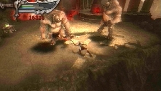 Pantallazo de God of War: Chains of Olympus para PSP