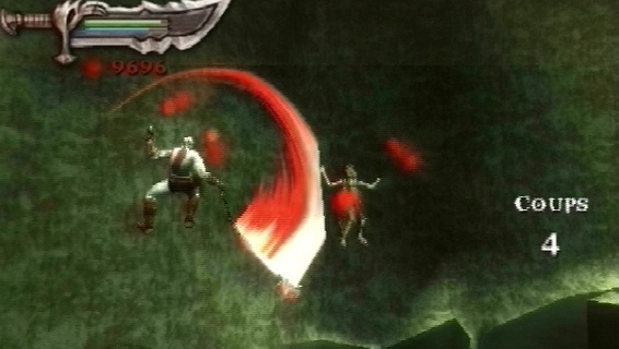 Pantallazo de God of War: Chains of Olympus para PSP