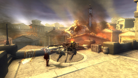 Pantallazo de God of War: Chains of Olympus para PSP