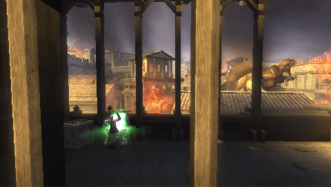 Pantallazo de God of War: Chains of Olympus para PSP