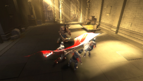 Pantallazo de God of War: Chains of Olympus para PSP