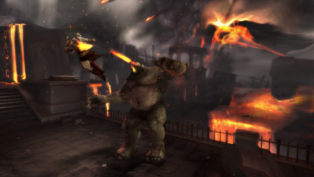 Pantallazo de God of War: Ghost of Sparta para PSP