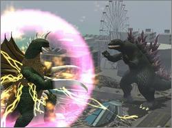 Pantallazo de Godzilla: Destroy All Monsters Melee para GameCube