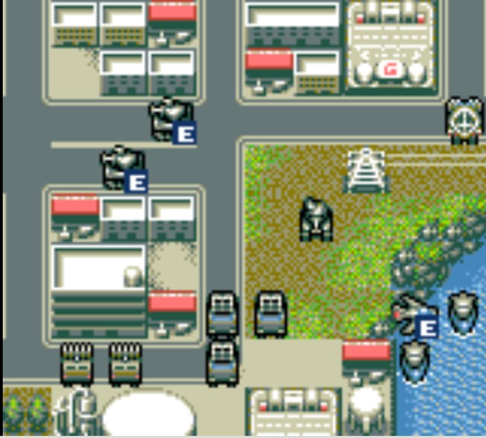 Pantallazo de Godzilla: Kaijuu no Daishingeki (Japonés) para Gamegear