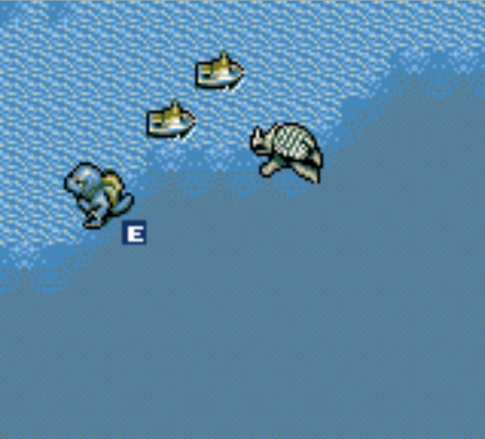 Pantallazo de Godzilla: Kaijuu no Daishingeki (Japonés) para Gamegear