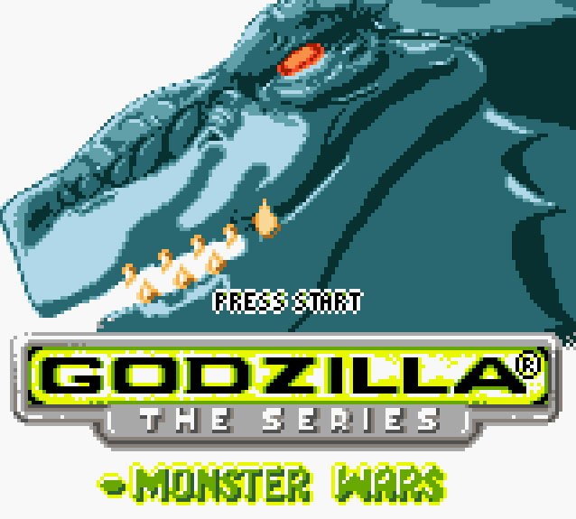 Pantallazo de Godzilla: The Series -- Monster Wars para Game Boy Color