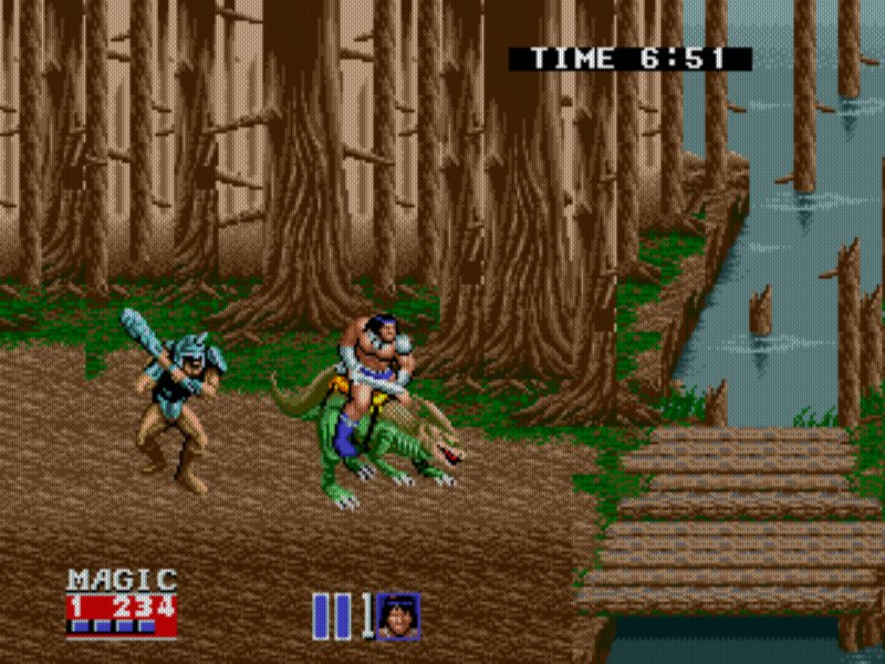 Pantallazo de Golden Axe II (Mega Play) para M.A.M.E.