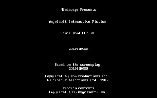 Pantallazo de Goldfinger: James Bond 007 para PC