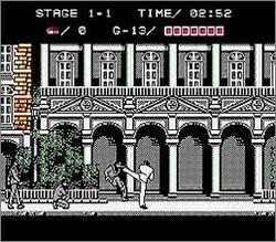 Pantallazo de Golgo 13: The Riddle of Icarus para Nintendo (NES)