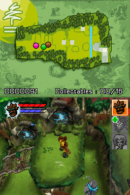Pantallazo de Gormiti: The Lords of Nature! para Nintendo DS