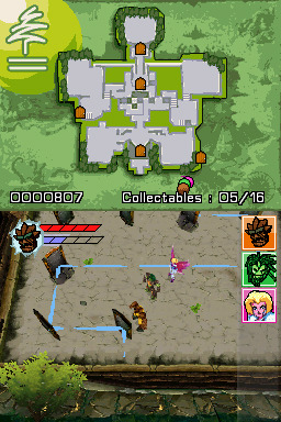Pantallazo de Gormiti: The Lords of Nature! para Nintendo DS