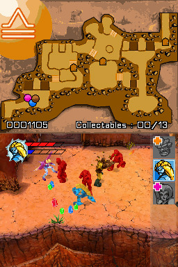 Pantallazo de Gormiti: The Lords of Nature! para Nintendo DS
