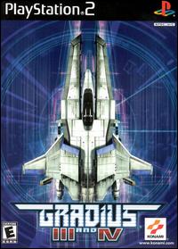 Caratula de Gradius III and IV para PlayStation 2