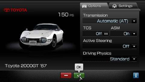 Pantallazo de Gran Turismo for PSP para PSP