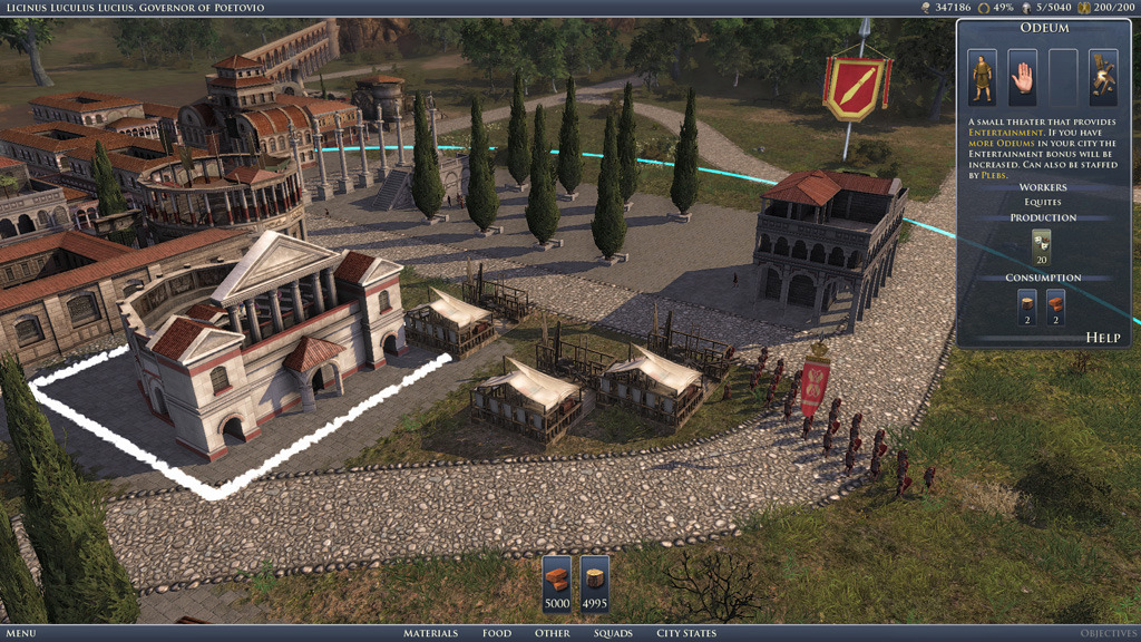 Pantallazo de Grand Ages: Rome - Reign of Augustus para PC