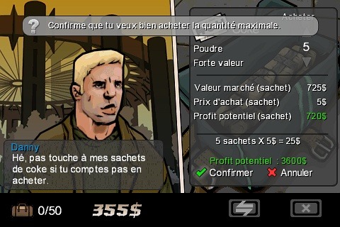 Pantallazo de Grand Theft Auto: Chinatown Wars para Iphone