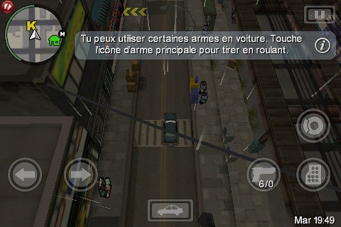 Pantallazo de Grand Theft Auto: Chinatown Wars para Iphone