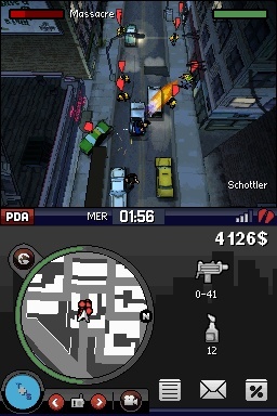 Pantallazo de Grand Theft Auto: Chinatown Wars para Nintendo DS